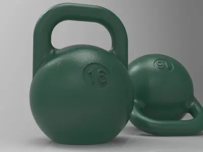 Kettlebell kettlebells 3D model