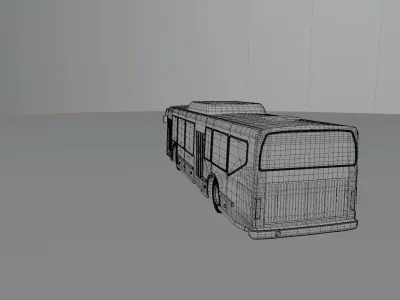 DTC Bus Free 3D model