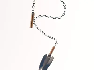 Chained Kunai  3D model
