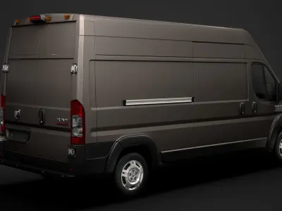 Ram Promaster Cargo 3500 H3 159WB 2020 3D model