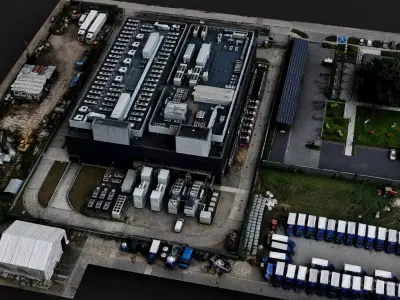 industrial factory roof vents cityblock PBR photogrammetry Low-poly 3D model