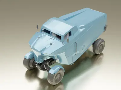 Death Stranding Cicada Truck 3D print model
