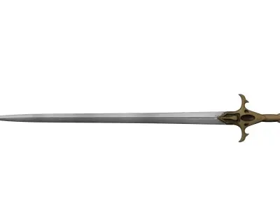 sword 3d model 3D model purchase