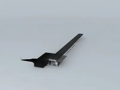 Train Station Free 3D model order