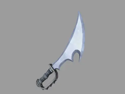 Dagger sword Low-poly 3D model buy