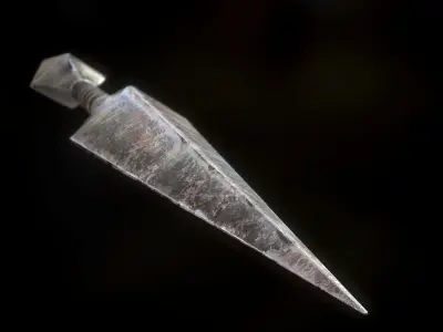 kunai ninja weapon Low-poly 3D model purchase