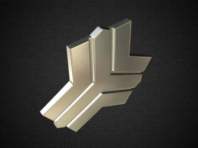 saipa logo 3D model