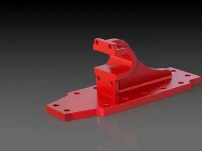 Support piece exercise  Free 3D model