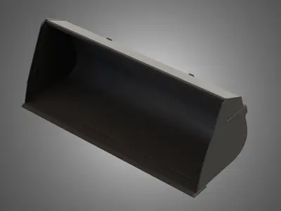 Universal Shovel  - Spare Part for JCB Skid Steer Loader 3D model