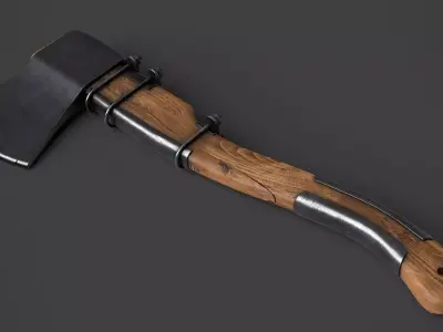Modifiable Strike Weapon 11 Low-poly 3D model