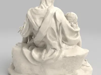  Marble Pieta 