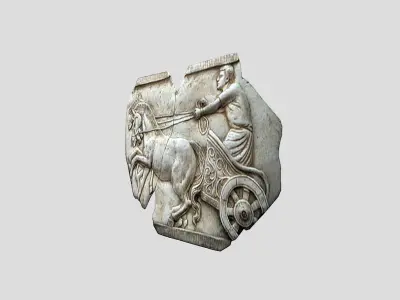 Roman Empire-relief Low-poly 3D model