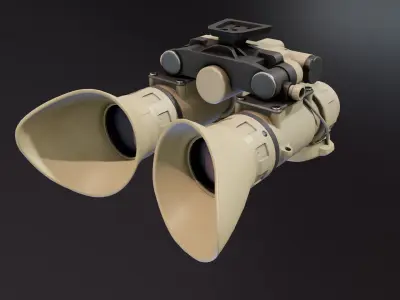 Bonie HP NVG Low-poly 3D model