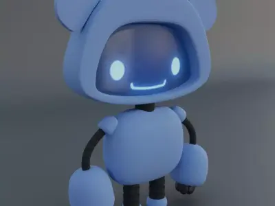 Game Ready Robot Billy  3D model