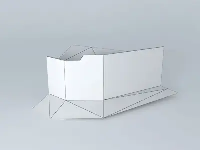 Logrocolor pop up banner stand - x Free 3D model