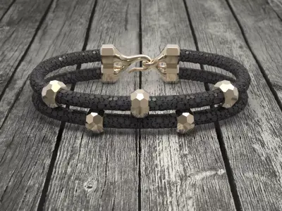 original bracelet 3D print model