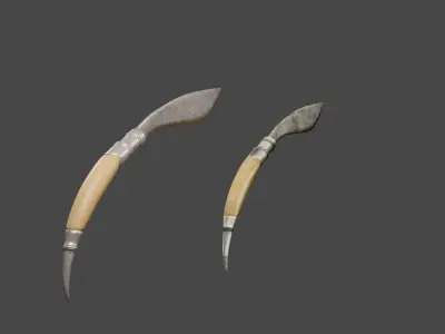 dao bo chau 3D model