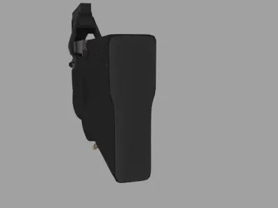 FN P90 Low-poly 3D model