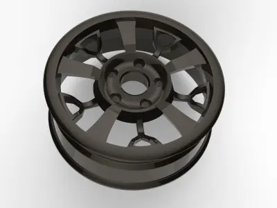 Car rim FD2 18 inches Free 3D model