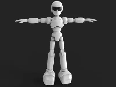 Robot Man 3D model purchase