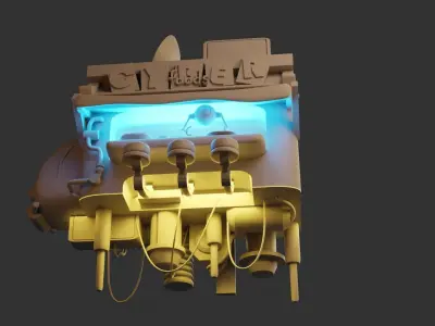 Food Truck 3D model