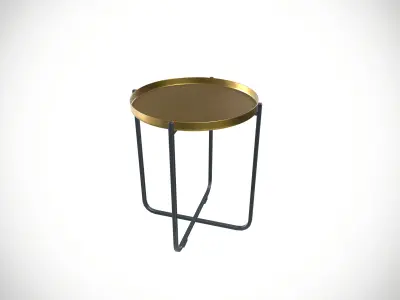 Table Low-poly 3D model 17