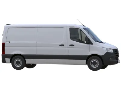 Mercedes-Benz Sprinter L2H1 Van 3D model