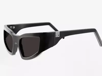 sunglass High quality 3d model Low-poly 3D model