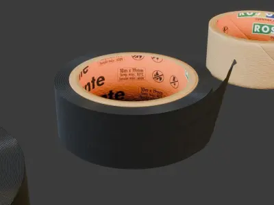 Fita Isolante - Electrical Insulating Tape 3D model
