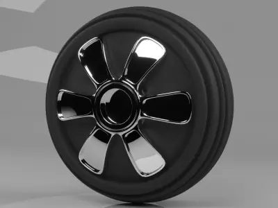 concept Tyre or tire design 3D model