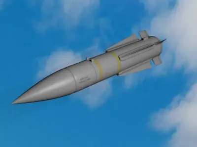 AIM-54 Phoenix Missile 3D model