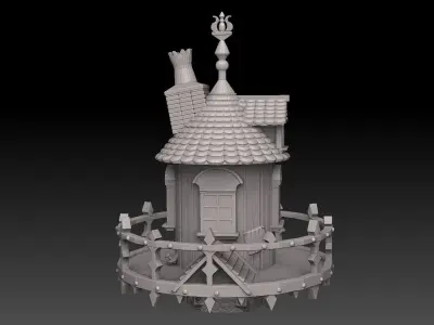 Panzer Buggy Mobile Tower 3D print model