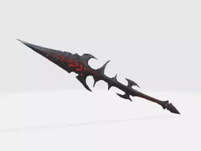 Evil spear 3D model