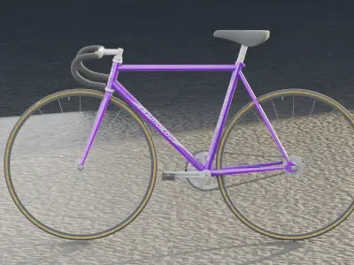 Samoilov JP Track Bicycle 3D model