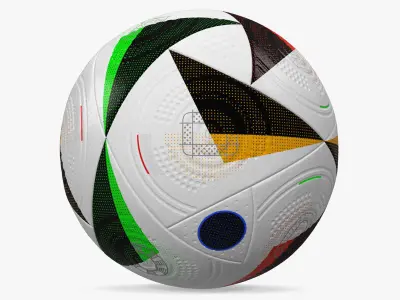 Modern Soccer Ball 3D model