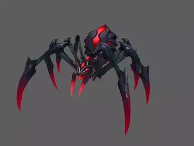Spider 3D model 24