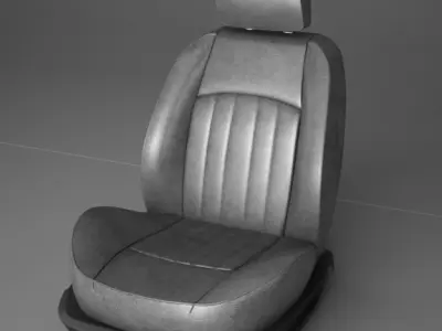 Car Seat Mercedes CLS 3D model