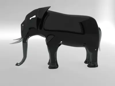 Elephant 3D model purchase