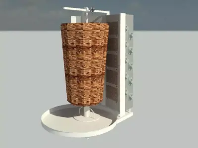 doner robotu 3D model