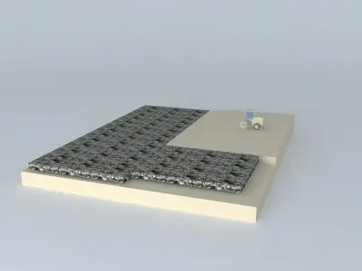 landfill compactor Free 3D model