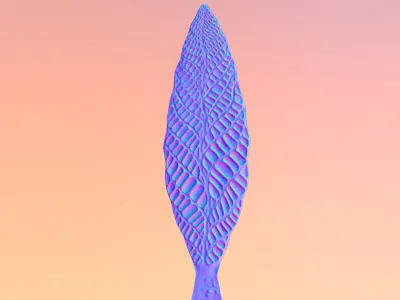 Charnia 3D model