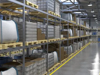 Warehouses Pack 3D model