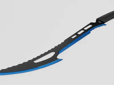Sword-02 Low-poly 3D model