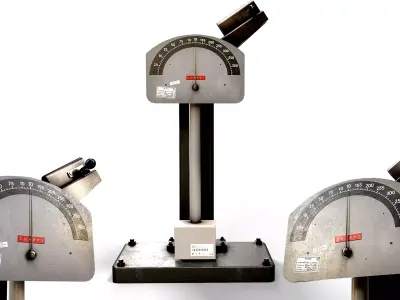 Charpy Impact Testing Machine Low-poly 3D model