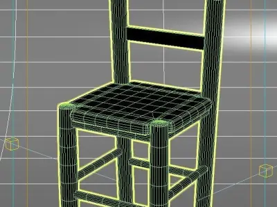 Typical Enea Chair 3D model