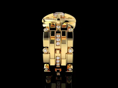 Gold N1423 3D print model