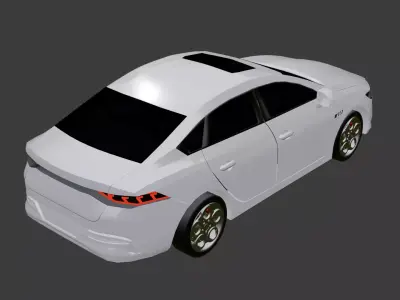BYD Qin 3D model