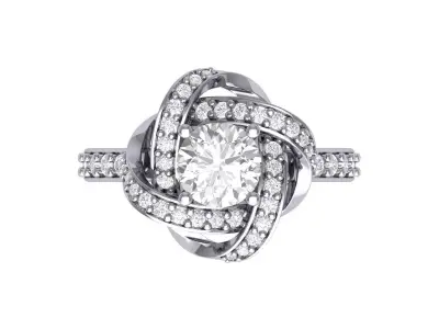 Wedding Ring  3D print model 412