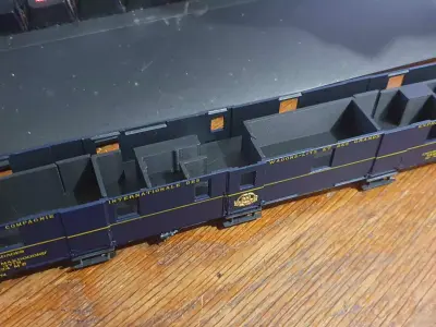 Interior for van type F CIWL Rivarossi HO Scale print model 3D print model