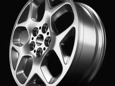 Car Rim 3D model by 3DModelingCorp